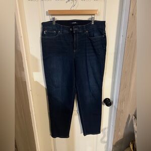 Chaps Women's Dark Wash Skinny Jeans